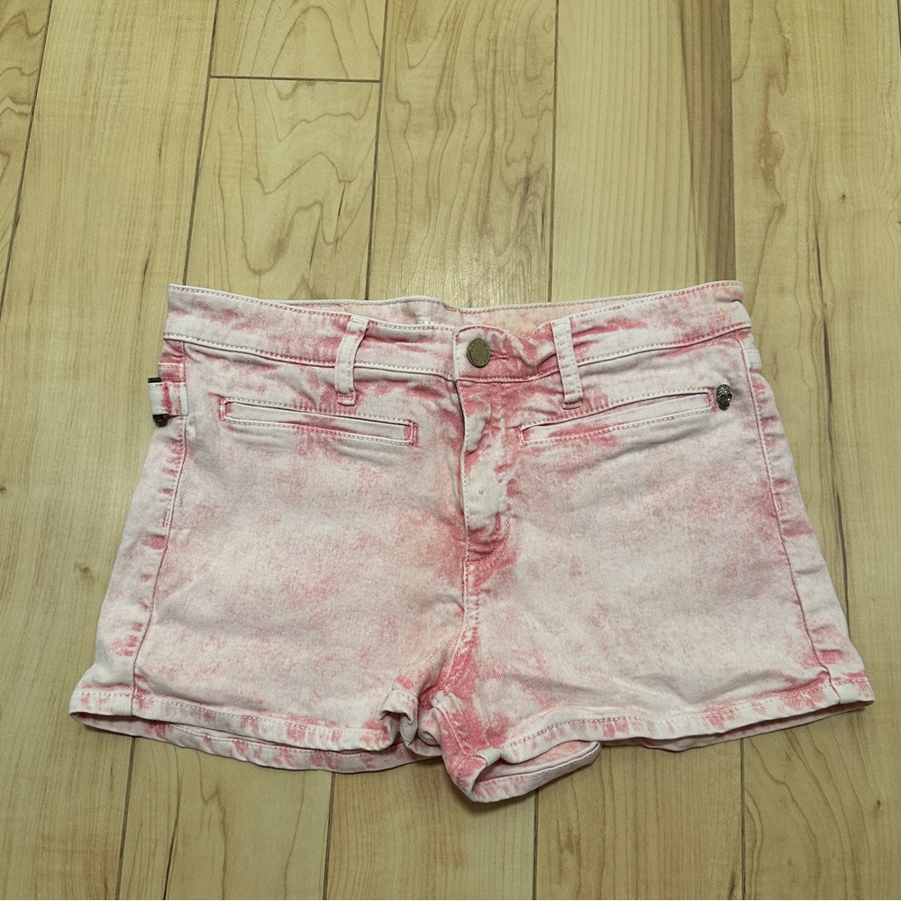 Zadig & Voltaire Women's Pink Denim Shorts
